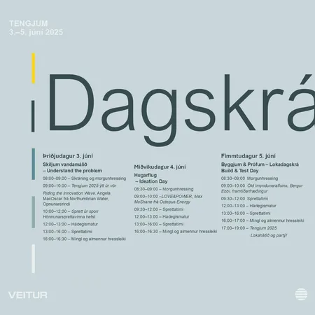 Frábær dagskrá og spennandi sprettir