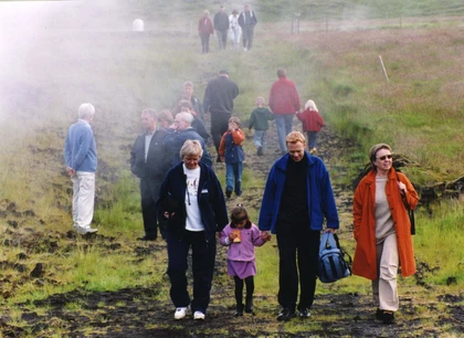 Opið hús á Nesjavöllum 2001